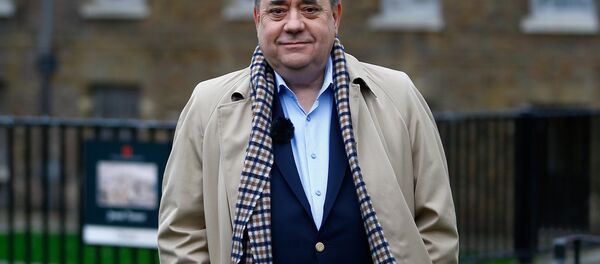 Alex Salmond, the former leader of the Scottish National Party (SNP) waits for a television interview in Westminster, London, Britain, December 18, 2018. - Sputnik International