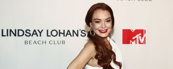 Lindsay Lohan attends MTV's Lindsay Lohan's Beach Club series premiere party at Magic Hour Rooftop at The Moxy Times Square on Monday, Jan. 7, 2019, in New York - Sputnik International