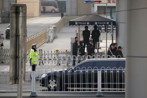 North Korean leader Kim Jong-un Reportedly Leaves Beijing - Sputnik International