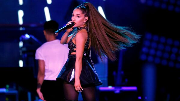 Ariana Grande performs during Wango Tango concert at Banc of California Stadium in Los Angeles, California, U.S., June 2, 2018 - Sputnik International