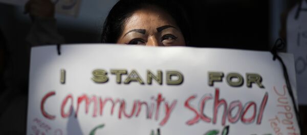 LOS ANGELES TEACHERS STRIKE - Sputnik International
