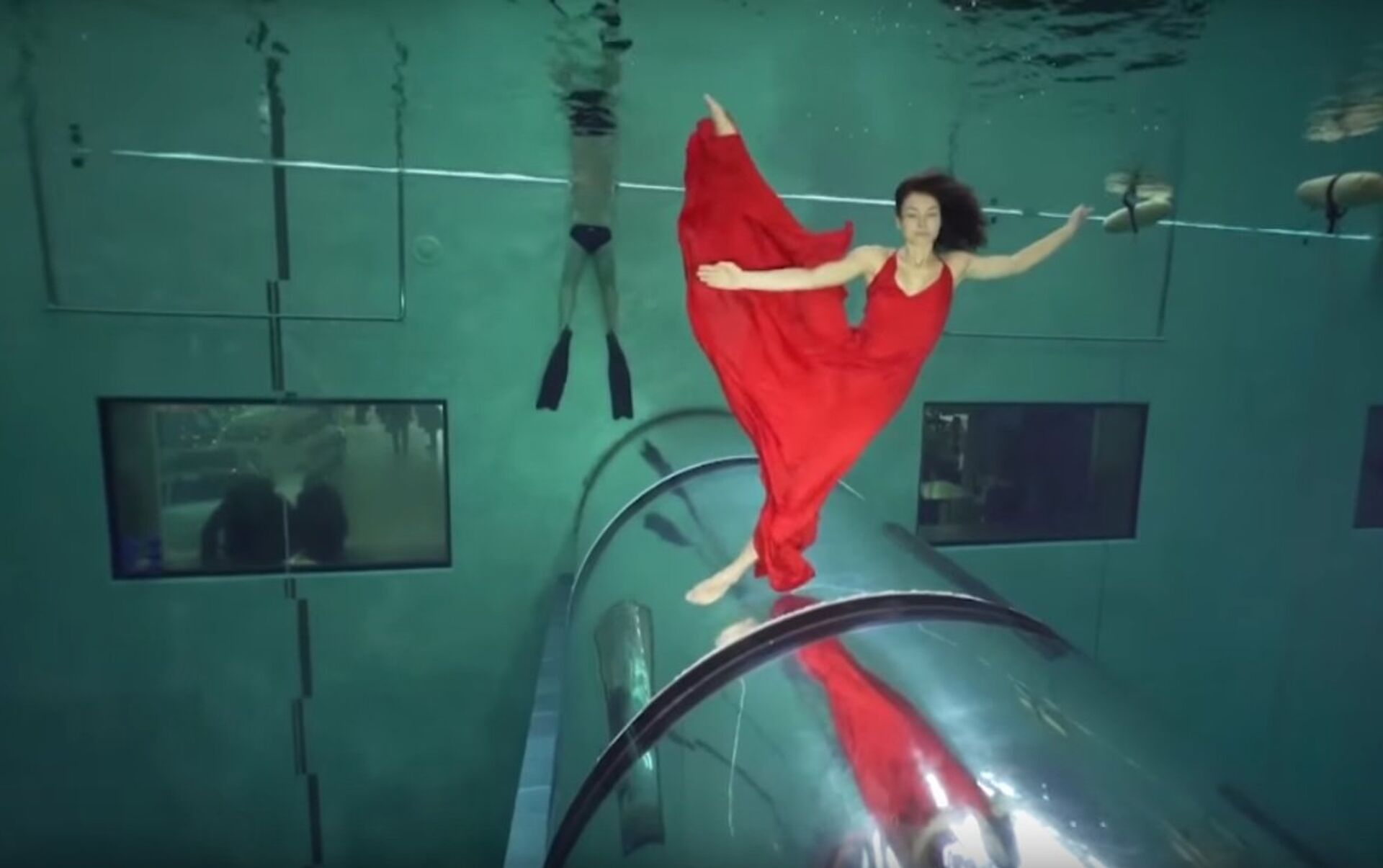 Guinness World Record Longest Underwater Dance 11.01.2019, Sputnik