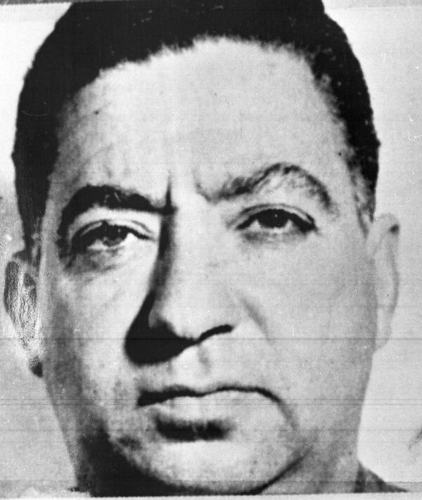 Dimitri Tsafendas (pictured) stabbed Verwoerd in the South African parliament, where he had obtained a clerical job Dimitri Tsafendas (pictured) stabbed Verwoerd in the South African parliament, where he had obtained a clerical job - Sputnik International