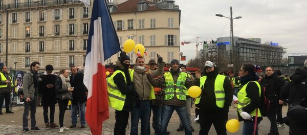 Acte 9: Gilets jaunes à Paris le 12 janvier 2019 Acte 9: Gilets jaunes à Paris le 12 janvier 2019 - Sputnik International