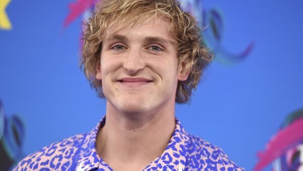Logan Paul arrives at the Teen Choice Awards at the Galen Center on 13 August 2017 in Los Angeles - Sputnik International