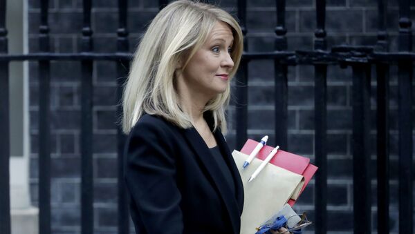 Britain's Secretary of State for Work and Pensions Esther McVey - Sputnik International