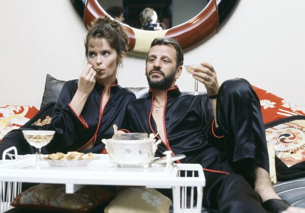 Former Beatle Ringo Starr with wife Barbara Bach, May 16, 1983. - Sputnik International