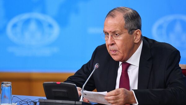 Russian Foreign Minister Sergei Lavrov is holding his annual big press conference. - Sputnik International