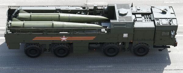 9T250-1 Transport Loader for Iskander-M system, view from above - Sputnik International