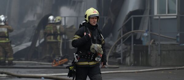 Firefighters in Saint Petersburg, Russia (File photo) - Sputnik International