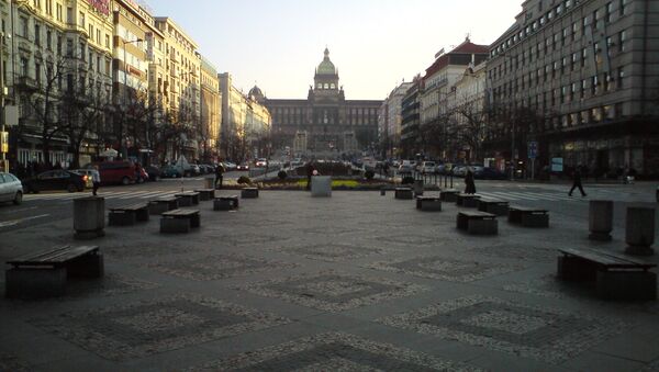 Wenceslas Square, Prague (File photo). - Sputnik International