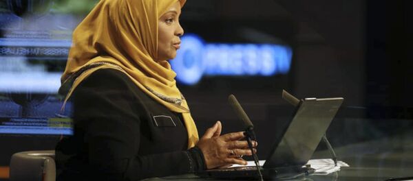This undated photo provided by Iranian state television's English-language service, Press TV, shows its American-born news anchor Marzieh Hashemi - Sputnik International