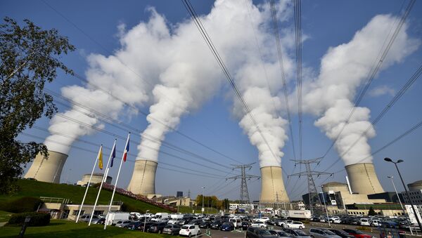 The cooling towers at Cattenom nuclear power station in France, near the Luxembourg border - Sputnik International