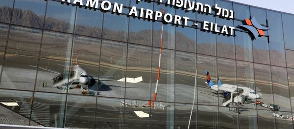 Planes are reflected in the facade of the Ramon International Airport after an inauguration ceremony for the new airport, just outside the southern Red Sea resort city of Eilat, Israel January 21, 2019. Planes are reflected in the facade of the Ramon International Airport after an inauguration ceremony for the new airport, just outside the southern Red Sea resort city of Eilat, Israel January 21, 2019. - Sputnik International