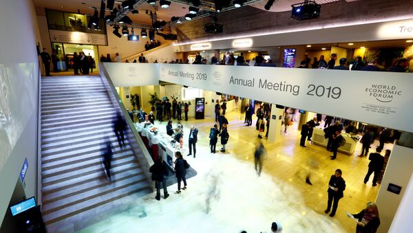 General view of the World Economic Forum (WEF) annual meeting in Davos, Switzerland, January 23, 2019 - Sputnik International