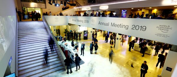 General view of the World Economic Forum (WEF) annual meeting in Davos, Switzerland, January 23, 2019 - Sputnik International