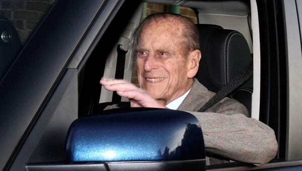FILE PHOTO: Britain's Prince Philip is driven away from Papworth Hospital in southern England December 27, 2011. - Sputnik International