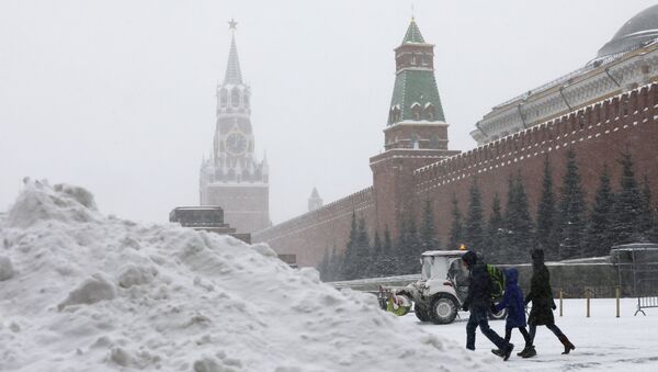 Moscow snowstorm, January 2019. - Sputnik International