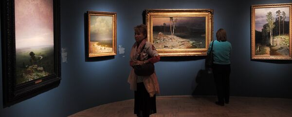 Exhibition of Arkhip Kuindzhi at the Tretyakov Gallery - Sputnik International