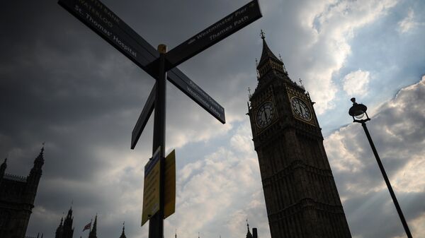 Big Big clock tower of Westminster Palace. - Sputnik International