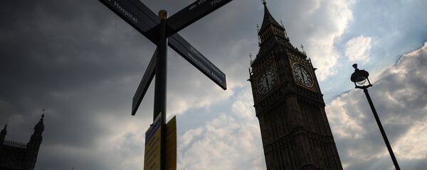 Big Big clock tower of Westminster Palace. - Sputnik International