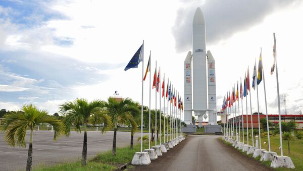 Ariane 5 rocket in French Guiana - Sputnik International