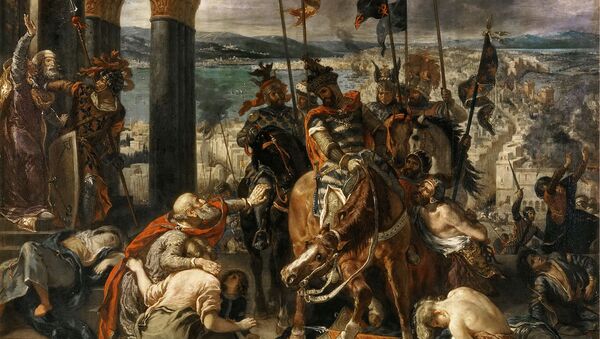 The Entry of the Crusaders into Constantinople - Sputnik International