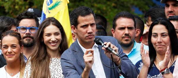 Venezuela's opposition leader Juan Guaido - Sputnik International