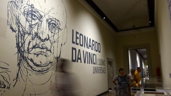 A Leonardo da Vinci exhibition in Venice in 2013 - Sputnik International