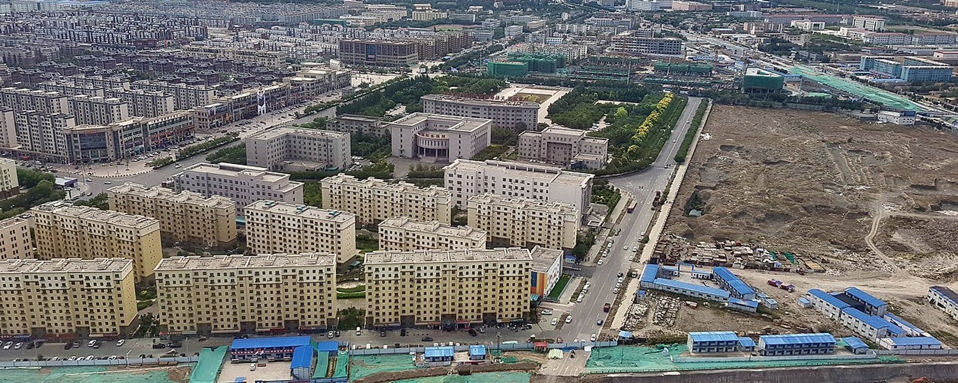 Aerial view of Urumqi, Xinjiang Province, People's Republic of China. - Sputnik International, 1920, 10.03.2021
