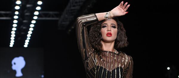 Olga Buzova during Mercedes-Benz Fashion Week Russia Olga Buzova during Mercedes-Benz Fashion Week Russia - Sputnik International