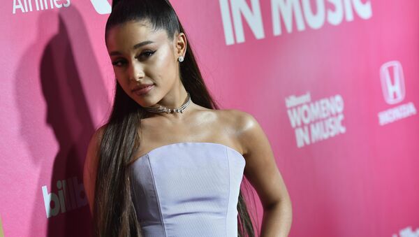 US singer Ariana Grande attends Billboard's 13th Annual Women In Music event at Pier 36 in New York City on December 6, 2018 - Sputnik International