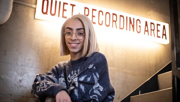 French singer Bilal Hassani poses in Paris on January 28, 2019. Bilal Hassani, 19, will represent France at the 2019 Eurovision Song Contest in May. Thomas SAMSON / AFP - Sputnik International