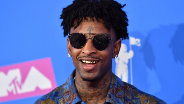 Rapper 21 Savage, who has long said he is from the US state of Georgia, was detained on Sunday by US immigration officers who say he is actually British and overstayed his visa. - Sputnik International