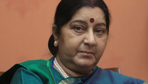 Indian Foreign Minister Sushma Swaraj - Sputnik International