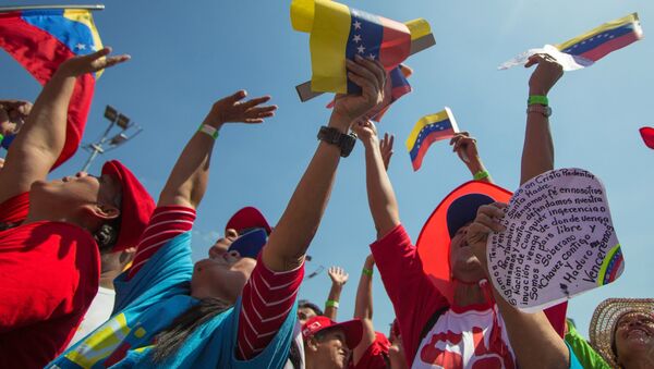 Action in support of the president of Venezuela N. Maduro - Sputnik International
