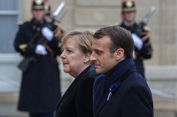 Merkel Stresses NATO’s Newfound Importance in Response to Macron Saying Alliance is ‘Brain Dead’ Merkel Stresses NATO’s Newfound Importance in Response to Macron Saying Alliance is ‘Brain Dead’ - Sputnik International