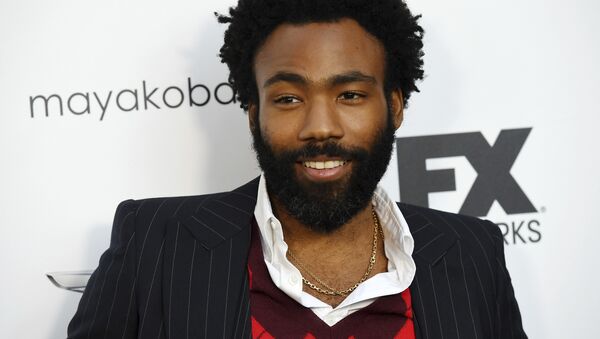 Donald Glover, creator and star of the FX series Atlanta, poses at a private cocktail party to celebrate the FX network's Emmy nominations, Sunday, Sept. 16, 2018, in Los Angeles. - Sputnik International