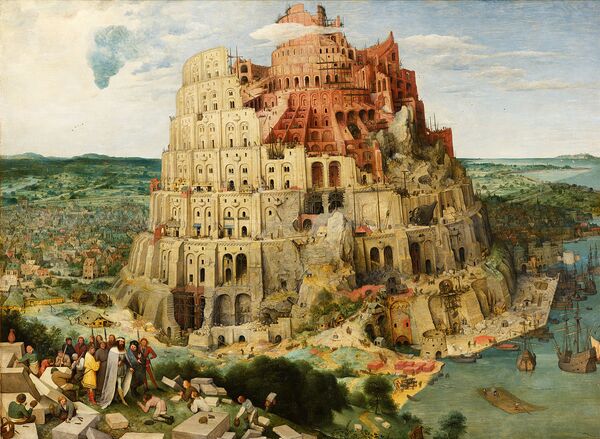Pieter Bruegel the Elder - The Tower of Babel (Vienna) Pieter Bruegel the Elder - The Tower of Babel (Vienna) - Sputnik International