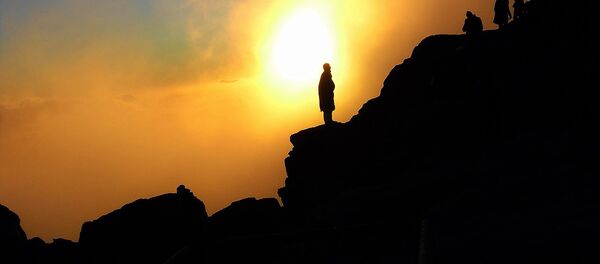 Sunrise from the summit of Mount Sinai - Sputnik International