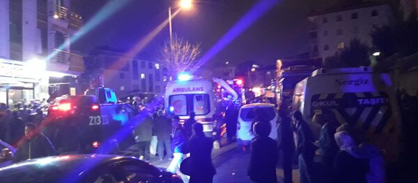 Helicopter Crashes in Residential Area of Istanbul Helicopter Crashes in Residential Area of Istanbul - Sputnik International
