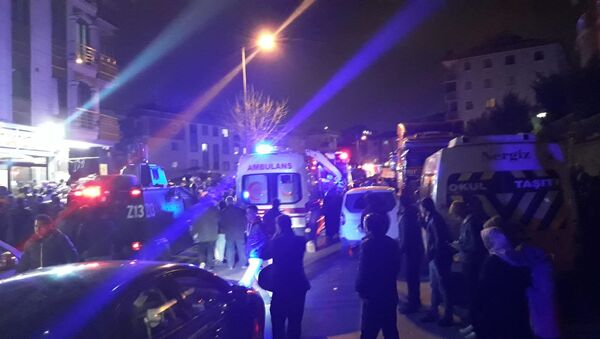 Helicopter Crashes in Residential Area of Istanbul - Sputnik International