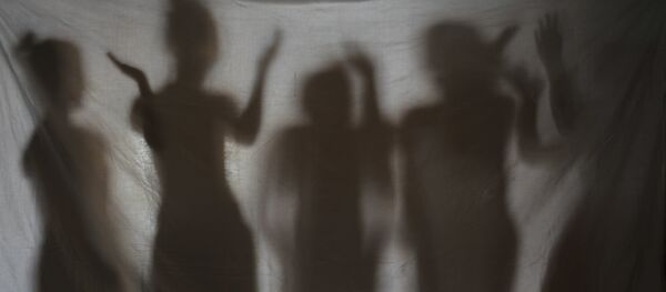 The shadows of five teenage girls (File) The shadows of five teenage girls (File) - Sputnik International