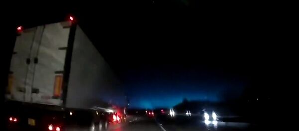 For some of our local followers who also saw a blue flash of light at 6:30am today this was my dashcam view captured on the A55 E/B at Northop For some of our local followers who also saw a blue flash of light at 6:30am today this was my dashcam view captured on the A55 E/B at Northop - Sputnik International