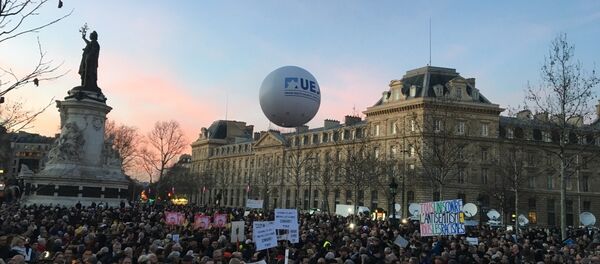 March against semitism, Paris, 19 February 2019. - Sputnik International
