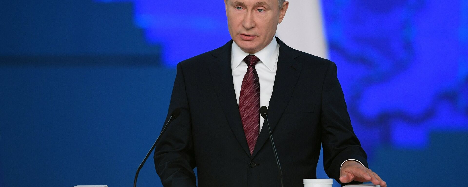 Russian President Vladimir Putin is delivering his annual Presidential Address to Federal Assembly - Sputnik International, 1920
