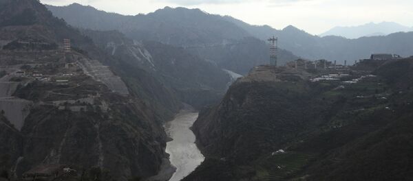 Railway Bridge Across Chenab River, Kashmir, India - Sputnik International