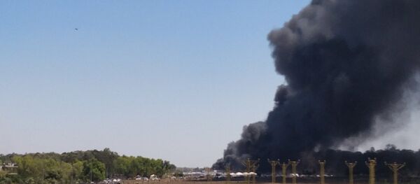 Major fire at 2019 Aero India Show - Sputnik International