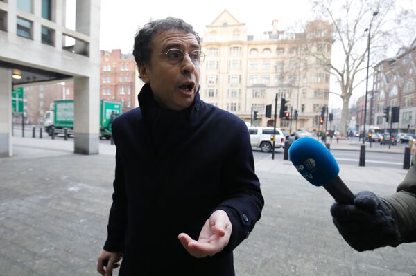 French-Algerian businessman Alexandre Djouhri arriving at court in London in January 2019 French-Algerian businessman Alexandre Djouhri arriving at court in London in January 2019 - Sputnik International