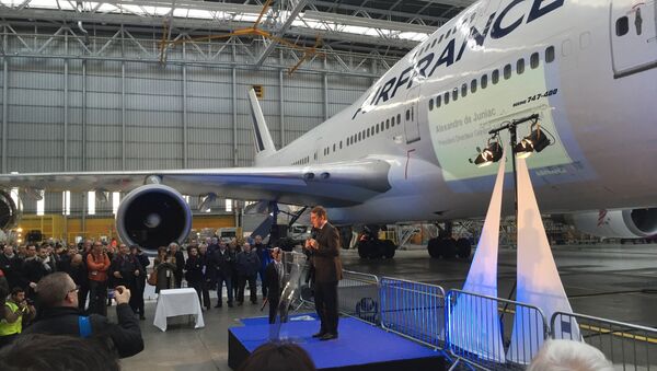 Speech of Alexandre De Juniac, Air France-KLM president (File photo). - Sputnik International